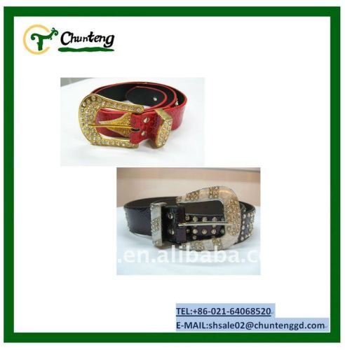 Girls rhinestone belts