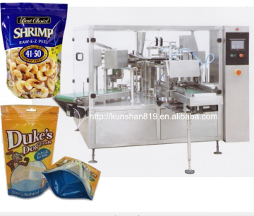 zip lock bag filling machine