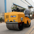 Mini 0.7Ton Vibratory Road Roller Double Drum DVR-700