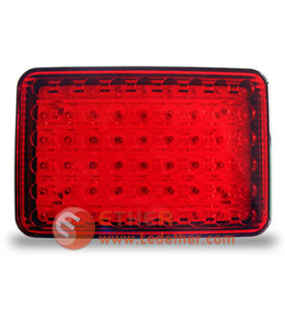 54 LEDs rectangle tail lamp