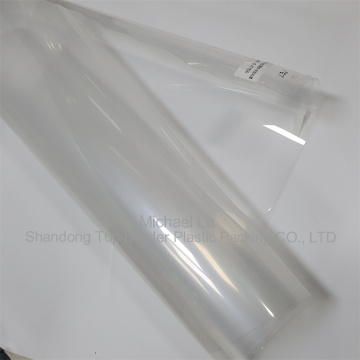 Rolo de folha de APET transparente com camada de proteção de PE