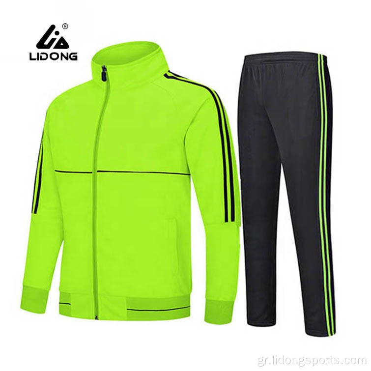 Νέο σχεδιασμό Men Tracksuit Set Custom Logo Tracksuit