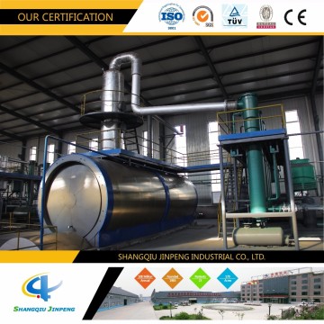 Pyrolysis oil distillation machine to diesel oil
Pyrolysis oil distillation machine to diesel oil 