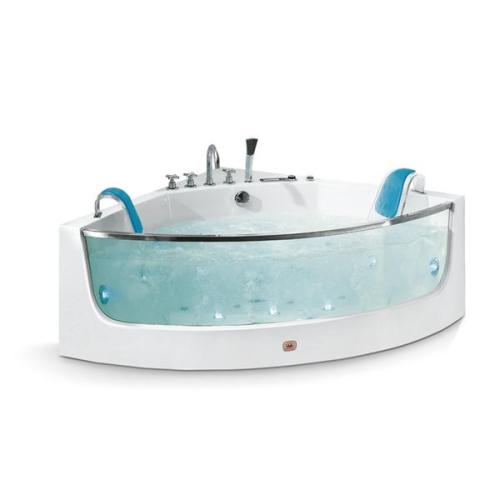 Double Acrylic / Glass Massage Indoor Tub