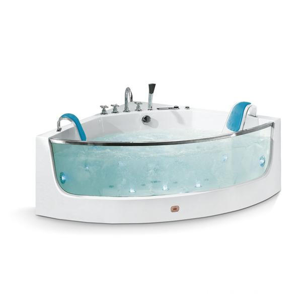 Two Person Sector Comfortable Massage Bathtub