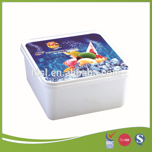 ice cream plastic food packaging