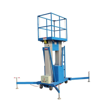 Double Mast Hydraulic Goods Lift