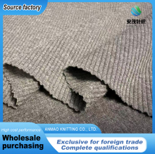 Soft Ribbed Fabric for Fashion Wear