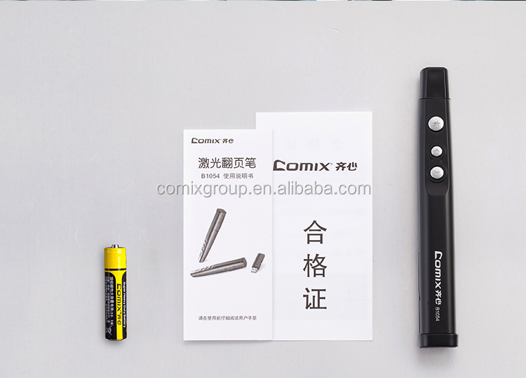 Comix Wireless Presenter PowerPoint Clicker Presentation 30-meter Remote Control Laser Pointer