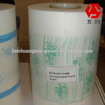 PE film for diaper making