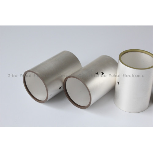 Piezo Cylinders for NDT Ultrasonic Detection OD28xID25x40mm