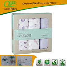 ZOGIFT Bamboo Organic Muslin Blanket/ Swaddle Wrap/Bamboo Muslin By Trade Assurance