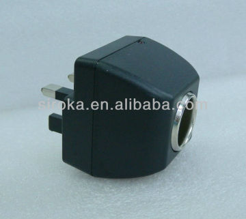 High quality AC DC Car charger Adapter for UK
