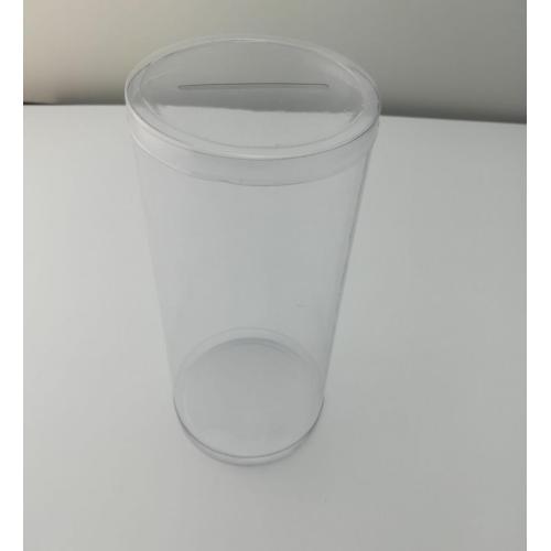 Customized clear pvc plastic printing cylinder packaging