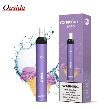 Romio plus одноразовая сигарета в стручках с ароматом клубники
