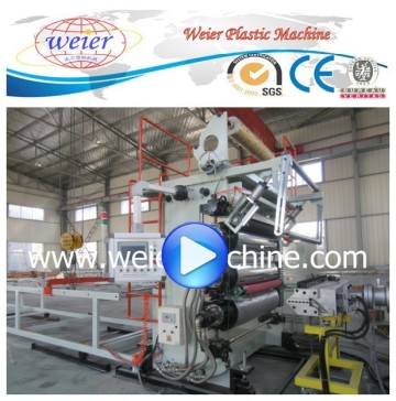 PVC Marble Sheet machine PVC Decorative Sheet Extrusion line