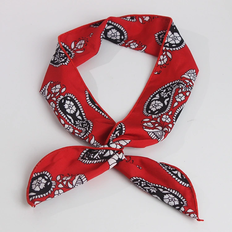 Fashion Floral Red Fabric Headband for Women Accessories