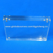 Acrylic magnetic block frames