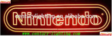 nintendo neon sign
