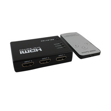 HDMI Switcher 3*1, Supports 3D