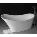 Vasca da bagno freestanding in acrilico bianco