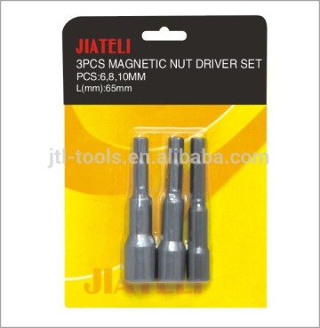 3PCS MAGNETIC NUT DRIVER TOOLS SET