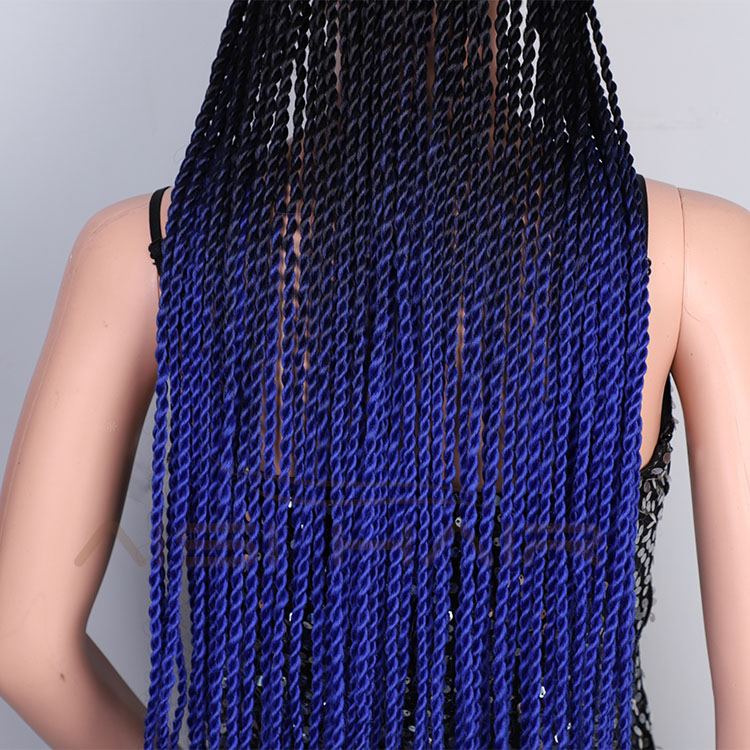 Aisi Hair Heat Resistant Synthetic Baseball Hat With Crochet Twist Braiding Hair Extension For Black Women Synthetic Hair Wigs