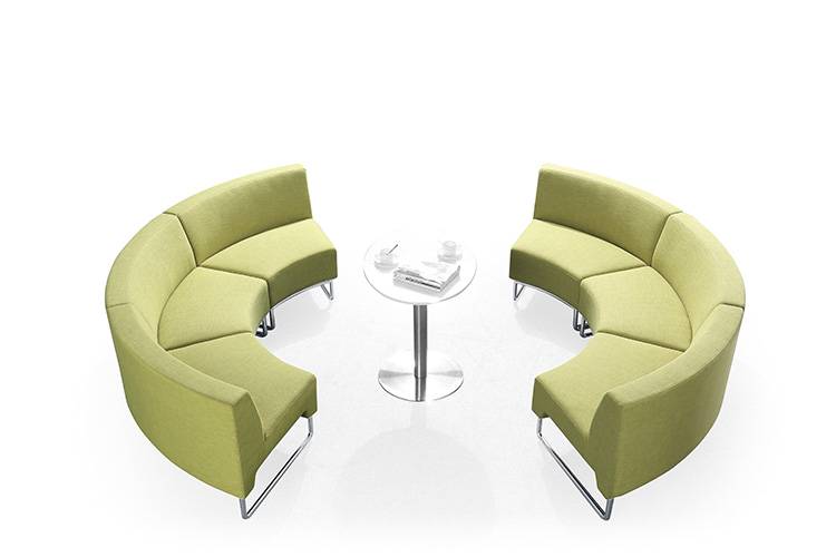 Desain Modern Area Publik Sofa Lounge Furniture Ruang Resepsi Sofa Ruang Tunggu Modular