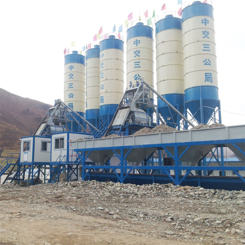 Automatic cement and 35m3 concrete mixing plant