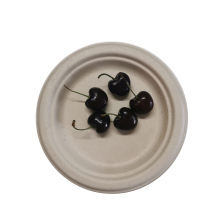 Compostable packaging7 inch plates disposable bagasse plates