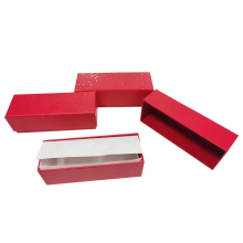 Red cookie chocolate paper box with greaseproof paper