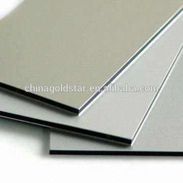 2mm Sparling Silve Aluminum Composite Panels