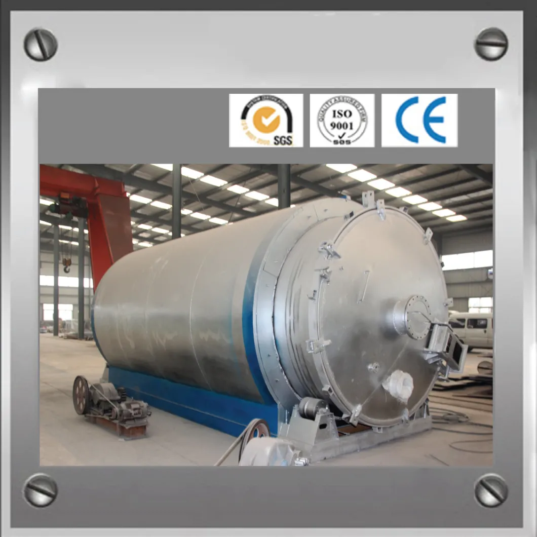 Continuous Waste Tire Pyrolysis Plant with Ce, SGS, ISO High Quality
