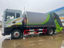 Dongfeng 4x2 14cbm Rear Loading Garbage Collector Truck
