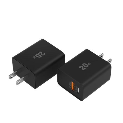 Carregador de parede USB-C QC3.0 Carregador rápido para celular