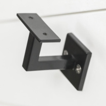 Ajustable Stainless Steel Black Square Handrail Brackets