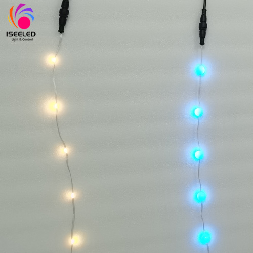 Saiz mini disko berwarna -warni LED Pixel Ball Lighting