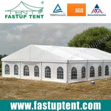 Event Tent with Clear PVC Windows