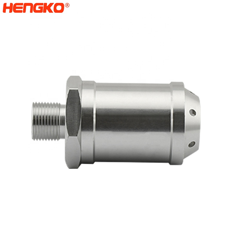 Porous flameproof metal SS 316 Stainless Steel Welding Exhaust H2S Gas Filter housing