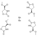 Ródio, bis (acetonitrilo) tetraquis [m- [metil 2- (oxo-kO) -4-oxazolidinocarboxilato-kN3]] di- (57278780, Rh-Rh), estereoisómero CAS 167693-36-9