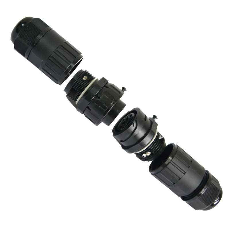 2pin 3pin 4pin M20 Outdoor quick release waterproof connector male female electrical power connector