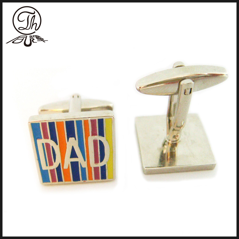 Cufflinks in zinc alloy jewelry