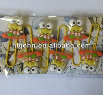 colorful decorative paper clips / shaped paper clips