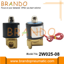 1/4'' 2W025-08 Brass Electric Solenoid Valve 24VDC 220VAC