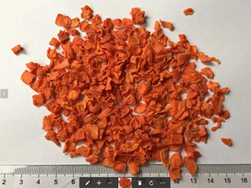 Dehydrated carrot granules 5*5