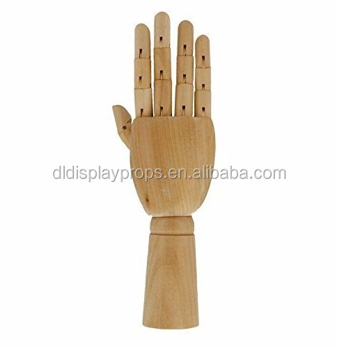 US Art Supply Artist Drawing Hand Manikin Articulated Wooden Mannequin