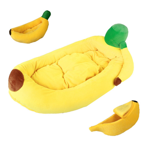 new pet banana moon detachable dog cat kennel