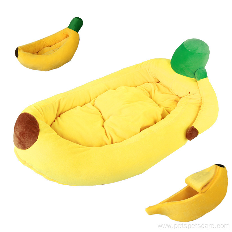 new pet banana moon detachable dog cat kennel