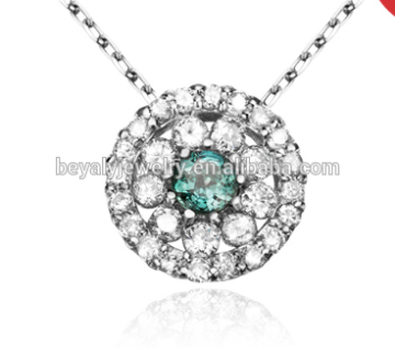 Fine jewelry gem pendant