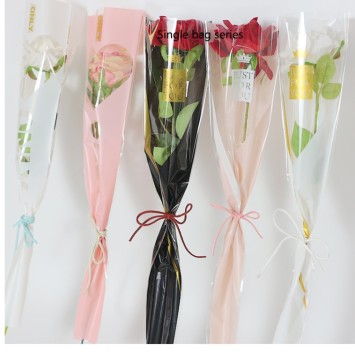 Clear Flower Gift Bag for Flower Box Packaging